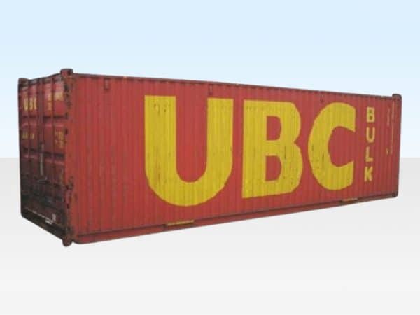 30ft used shipping container