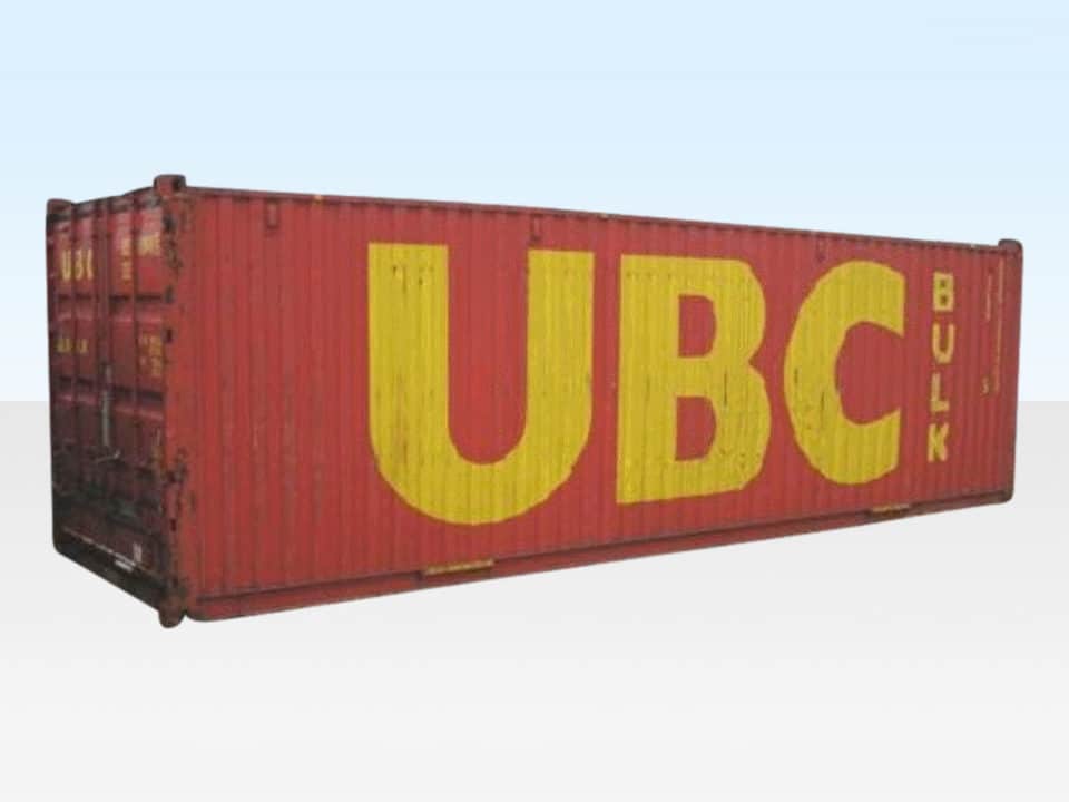 30ft used shipping container