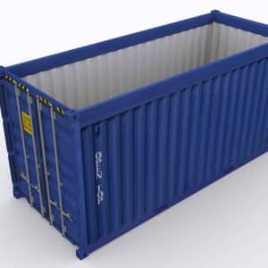 40ft open top container