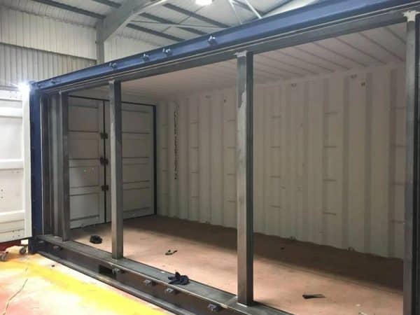 Used 20ft Open Side / Full Side Access Container - Image 4