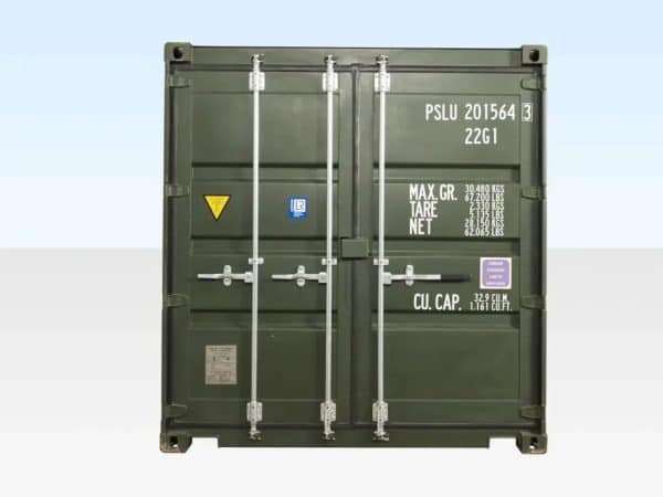 20ft x 8ft Tunnel Container (Double End Door) One Trip - Image 4