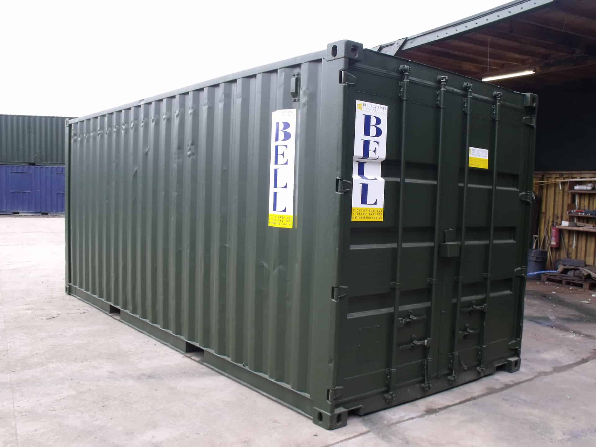 20ft Raised Bunded Storage Container