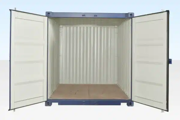 New blue 10ft shipping container for sale in USA